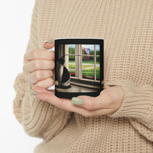 Load image into Gallery viewer, "The Wait" Ceramic Mug 11oz featuring the art of Bruce Strickland