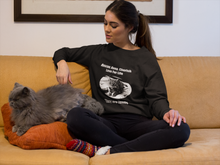 Load image into Gallery viewer, Rescue, Keep, Cherish, Love For Life, They Are Family" 002 Black & White Collection - Unisex Heavy Blend™ Crewneck Sweatshirt