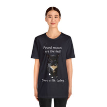 Load image into Gallery viewer, Pound rescues are the best Save a life today,Cat Tshirt, Cat Lover Tshirt, Gift for Cat Lover, Cat Mom, Cat Lady Gift, Animal Rights