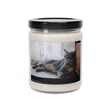 Load image into Gallery viewer, &quot;Benjamin Kitty&quot; Art of Bruce Strickland Collection Scented Soy Candle, 9oz