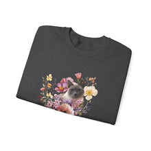 Load image into Gallery viewer, Siamese Floral Cat,Cat Sweatshirt,Cat Lover Sweatshirt,Gift for Cat Lover,Cat Mom,Cat Lady Gift, Floral Cat Sweatshirt, Tabby Cat Sweatshirt