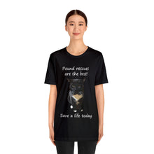 Load image into Gallery viewer, Pound rescues are the best Save a life today,Cat Tshirt, Cat Lover Tshirt, Gift for Cat Lover, Cat Mom, Cat Lady Gift, Animal Rights