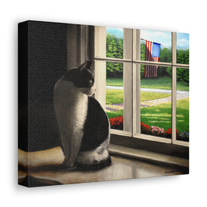 "The Wait" Art of Bruce Strickland - Canvas Gallery Wraps