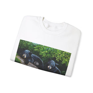 Bear Print Sweatshirt, Bear Sweatshirt, Black Bear Sweatshirt , T shirt For Black Bear Lover, Bear TShirt, Fine Art T-Shirt For Bear Lover