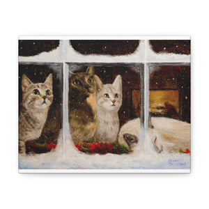 "Christmas Wishes" Art of Bruce Strickland - Canvas Gallery Wraps
