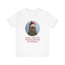 Load image into Gallery viewer, Santa Leave the Presents Christmas Cat Tshirt, Christmas Cat Shirt, Cat T-shirt, Cat Lover T-shirt, Cat Lady Tshirt, Christmas Gift for Cat Lover,Cat Mom