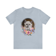 Load image into Gallery viewer, Happy Place - Art of Bruce Strickland, Cat Tshirt, Cat Lover Tshirt, Gift for Cat Lover, Cat Mom, Cat Lady Gift, Animal Rights