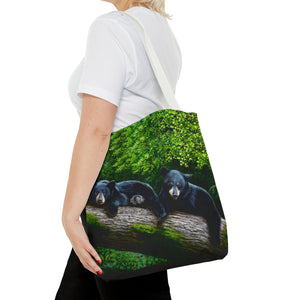 Bear Necessities - Art of Bruce Strickland Tote Bag (AOP) Collection