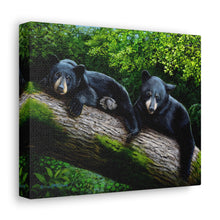 Load image into Gallery viewer, &quot;Bear Necessities&quot; Art of Bruce Strickland - Canvas Gallery Wraps