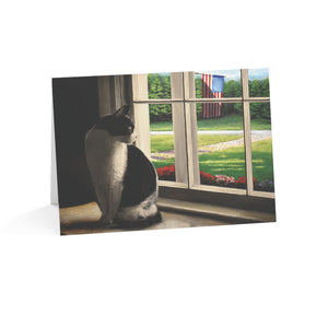 "The Wait - Art of Bruce Strickland" Greeting Card 7x5