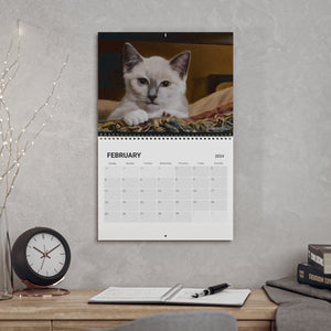 "Art of Bruce Strickland - Only Cats Allowed" Calendar (2024)