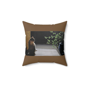 "Evening Reflections" Throw Pillow - featuring the art of Bruce Strickland