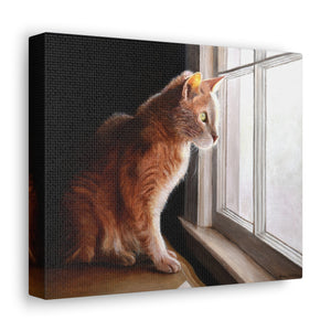 "Purrfect View" Art of Bruce Strickland - Canvas Gallery Wraps
