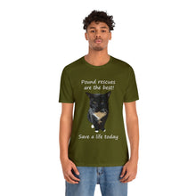 Load image into Gallery viewer, Pound rescues are the best Save a life today,Cat Tshirt, Cat Lover Tshirt, Gift for Cat Lover, Cat Mom, Cat Lady Gift, Animal Rights