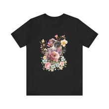 Load image into Gallery viewer, Siamese Pearl Floral Cat, Cat Tshirt Flowers,Floral Cat Shirt, Cat T-shirt, Cat Lover T-shirt, Cat Lady Tshirt, Gift for Cat Lover,Cat Mom