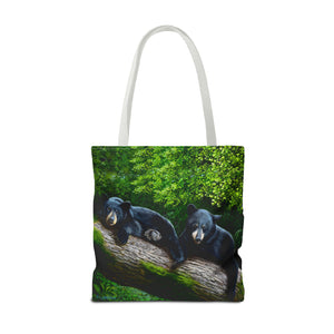 Bear Necessities - Art of Bruce Strickland Tote Bag (AOP) Collection