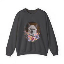 Load image into Gallery viewer, Happy Place - Art by Bruce Strickland - 001 -Cat Sweatshirt,Cat Lover Sweatshirt,Gift for Cat Lover,Funny Sweatshirt,Cat Mom