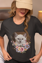 Load image into Gallery viewer, Happy Place - Art of Bruce Strickland - 001, Cat Tshirt,Cat Lover Tshirt,Gift for Cat Lover,Funny Tshirt,Cat Mom,Cat Lady Gift,