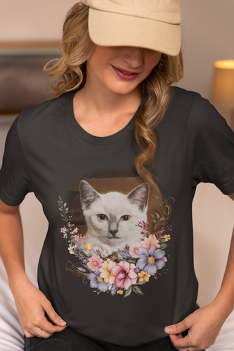 Happy Place - Art of Bruce Strickland - 001, Cat Tshirt,Cat Lover Tshirt,Gift for Cat Lover,Funny Tshirt,Cat Mom,Cat Lady Gift,
