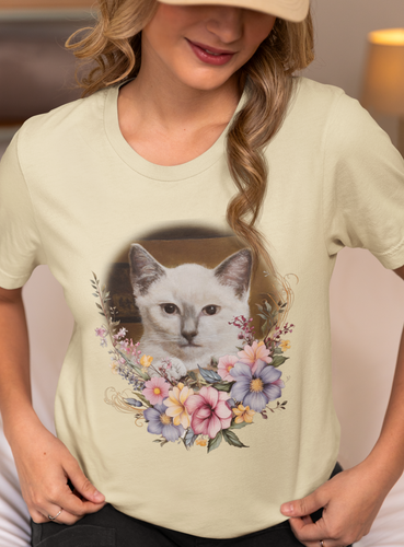 Happy Place - Art of Bruce Strickland, Cat Tshirt, Cat Lover Tshirt, Gift for Cat Lover, Cat Mom, Cat Lady Gift, Animal Rights